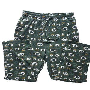 Concepts Sport Green Bay Packers 100% Cotton Sleep Pants PJs Size Large